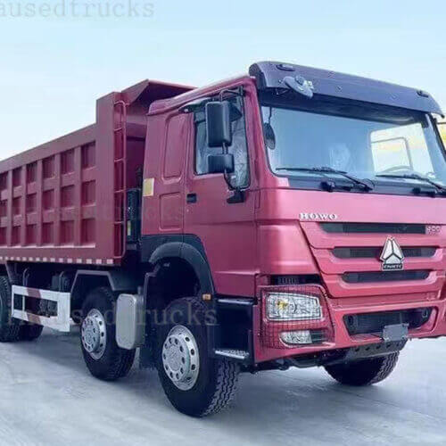 HOWO 12 wheel dump truck