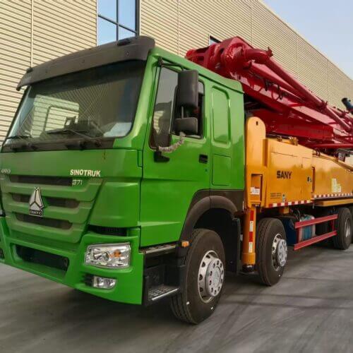 used concrete pump truck