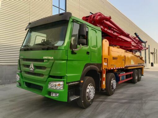 used concrete pump truck-1