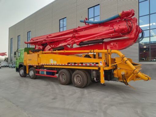 used concrete pump truck-2