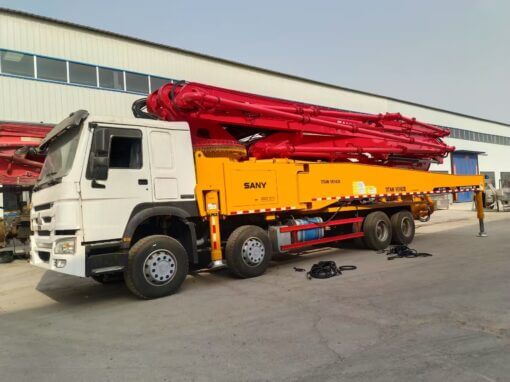 used concrete pump truck-3
