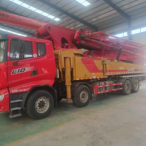 used concrete pump truck-5