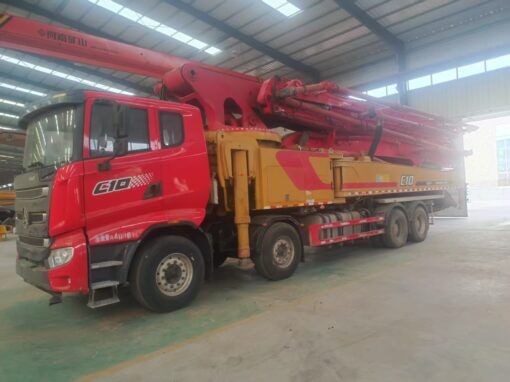 used concrete pump truck-5